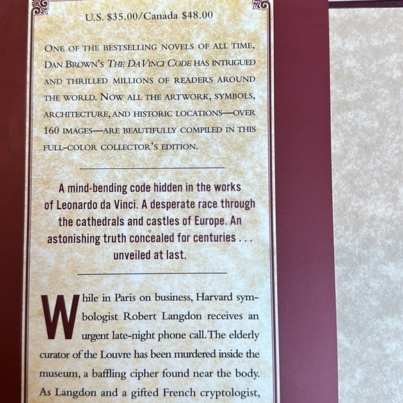 the Davinci Code by Dan Brown Book Special Illustrated Edition - Picture 3 of 7